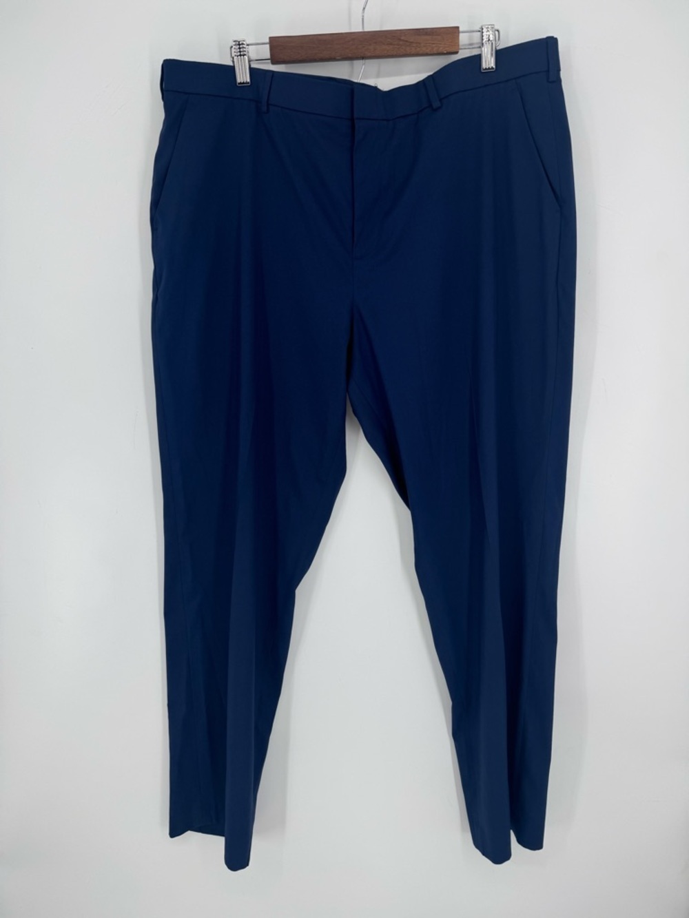 Perry Ellis Men's Premium Fit Flex Stretch Navy Dress Trouser Pants Size 40X32